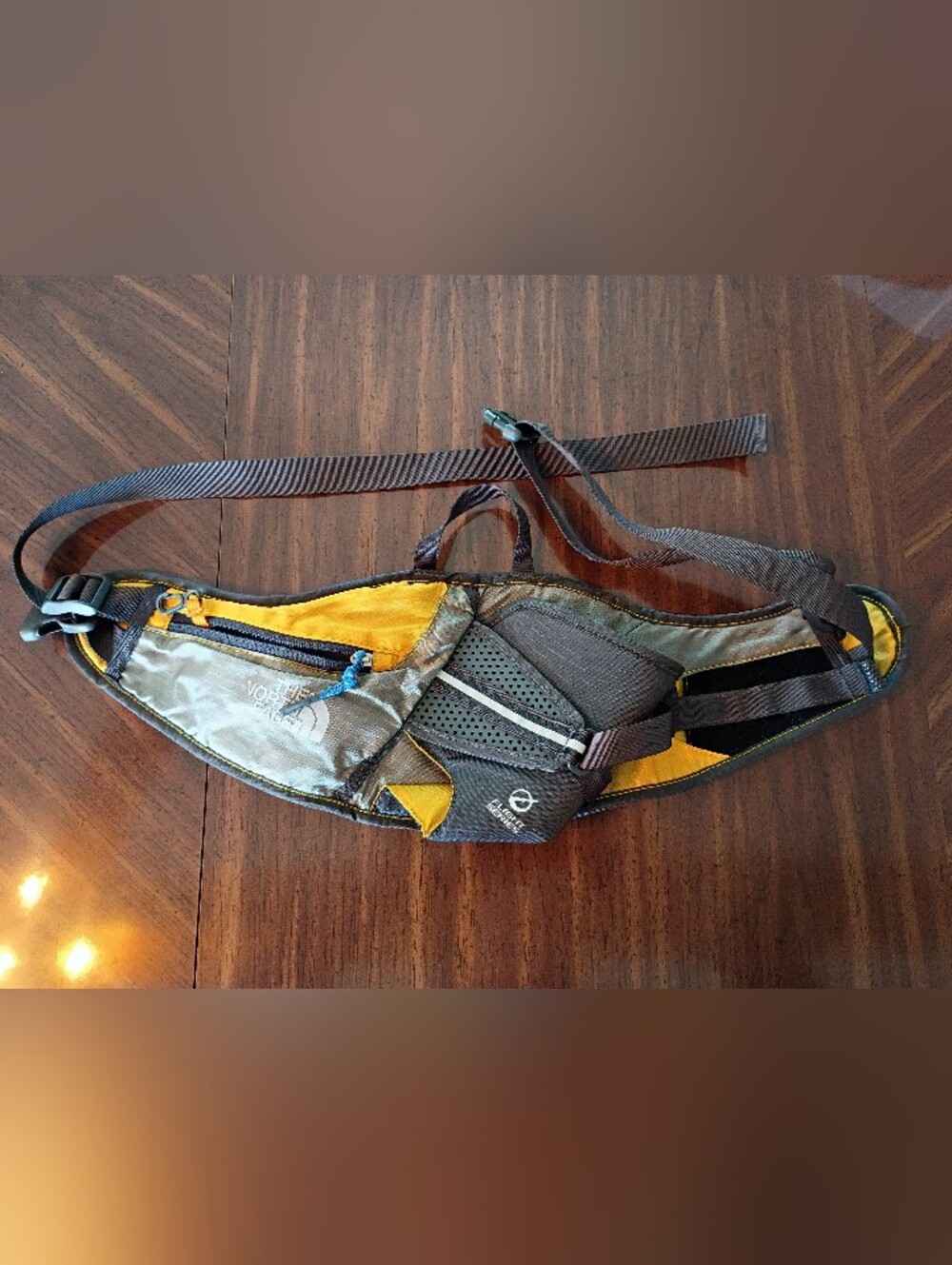 The North Face Men’s Yellow and Brown Belt Pack